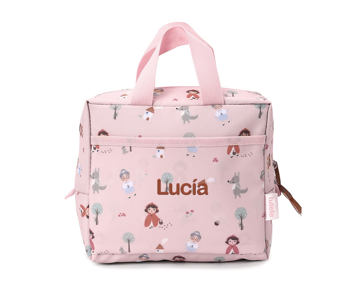 Bolsa Merienda T��rmica Personalizable Caperucita Roja Tutete